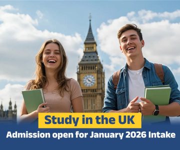 Study in UK September 2026 Intake