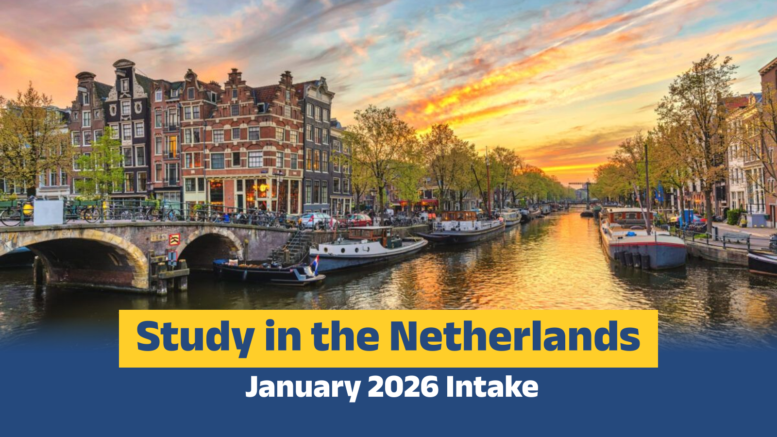 Study in the Netherlands – January 2026 Intake