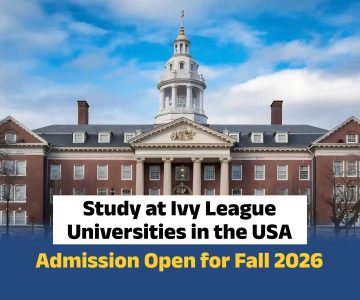 Study in USA Fall Intake 2026