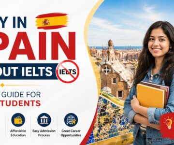 study in spain without IELTS