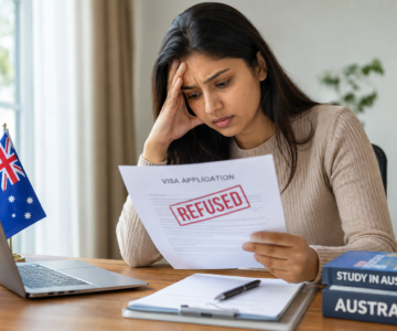 Australia student visa refusal 2026