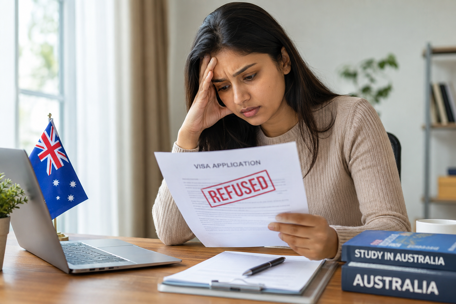 Australia student visa refusal 2026