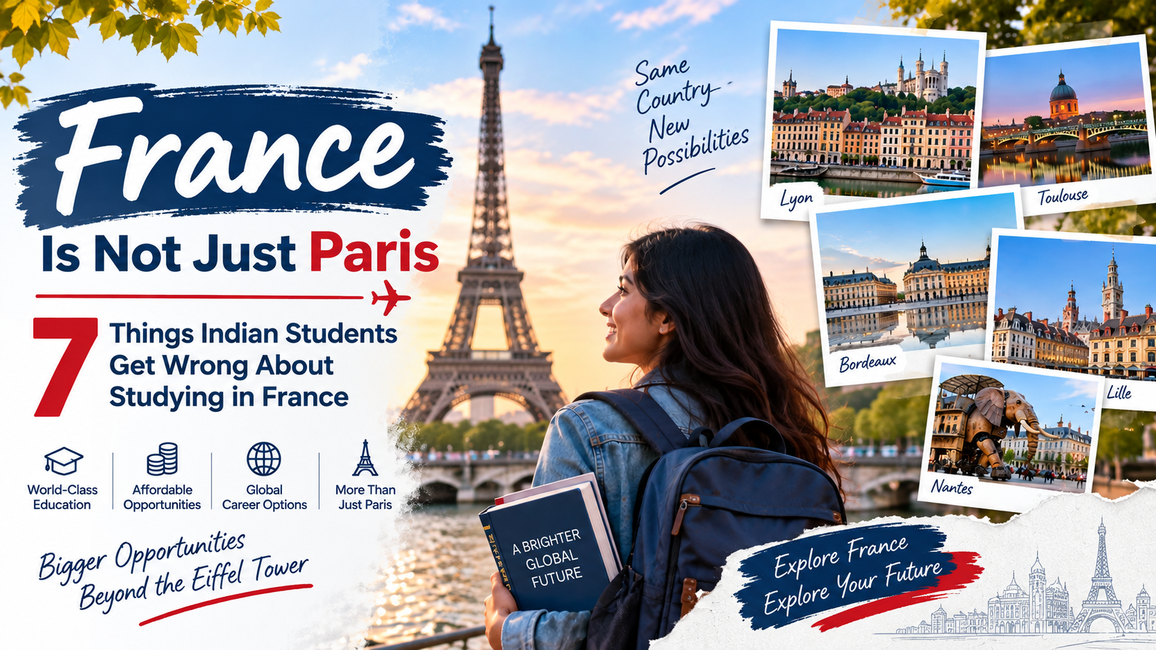 France Is Not Just Paris: 7 Things Indian Students Get Wrong About Studying in France
